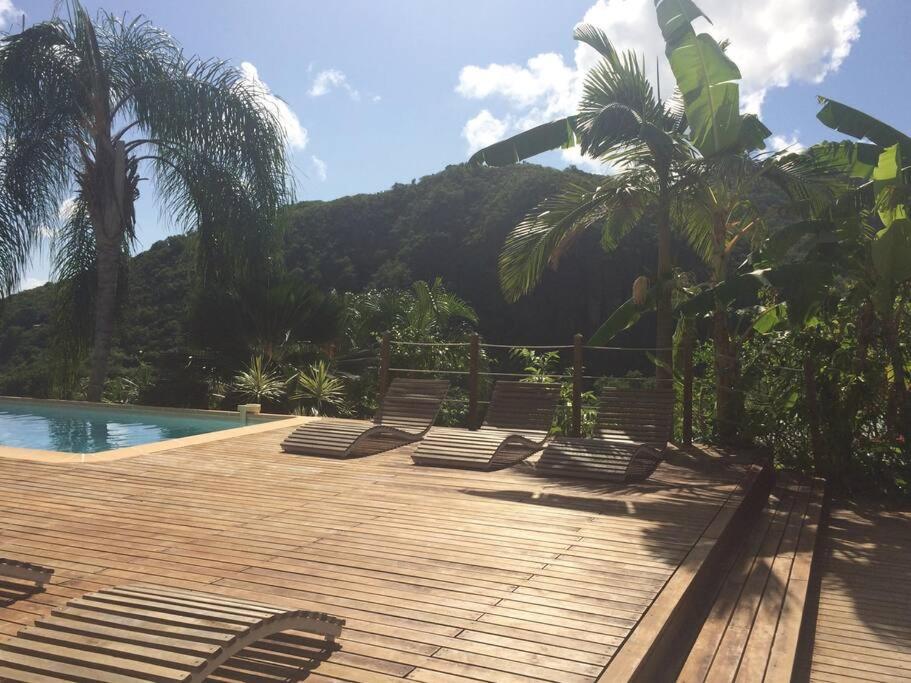 La Charmante Villa Coco Avec Magnifique Vue Mer Le Marin Екстер'єр фото