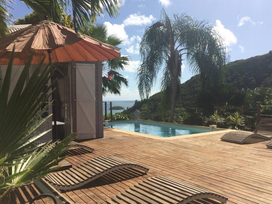 La Charmante Villa Coco Avec Magnifique Vue Mer Le Marin Екстер'єр фото